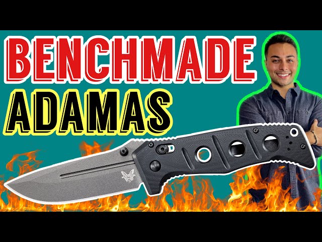 Tactical EDC Perfection? BENCHMADE Adamas CPM Cru-Wear | Tactical Self Defense Every Day Carry Tool