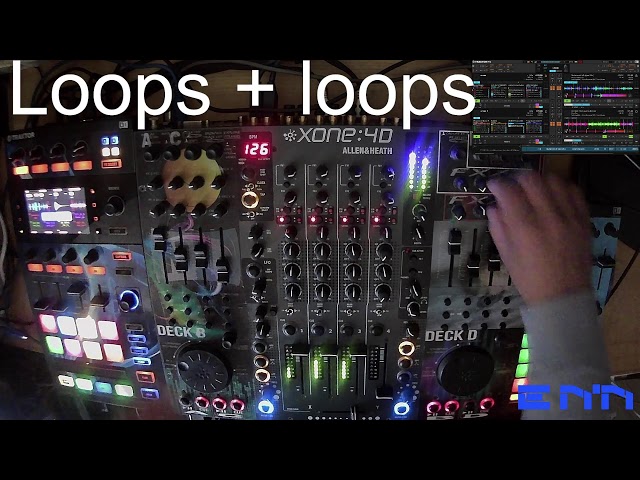 Loops + loops.Tech house.2 Remix deck + 2 decks.