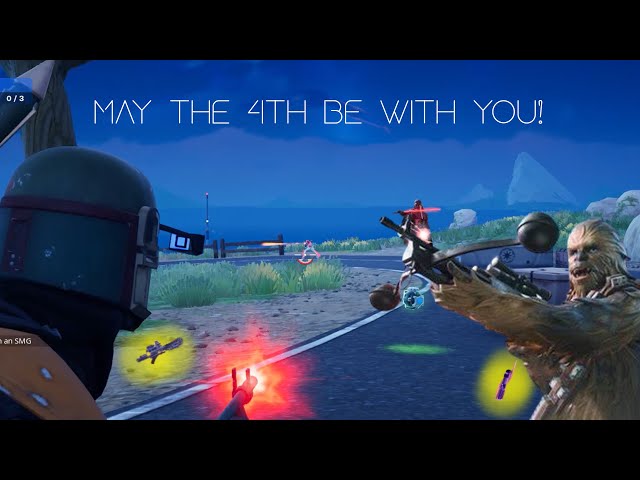 *May the 4th be with you* Fortnite challenge!