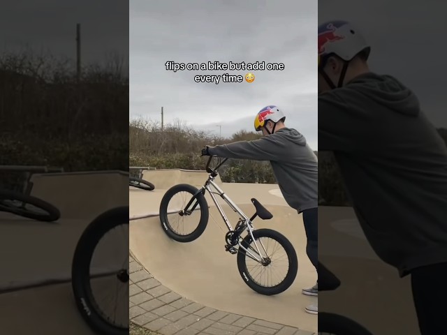 How Many Flairs can he do? 🤯 #bmx