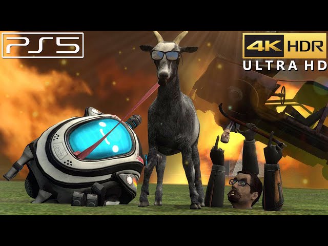 Goat Simulator (PS5) 4K 60FPS HDR Gameplay