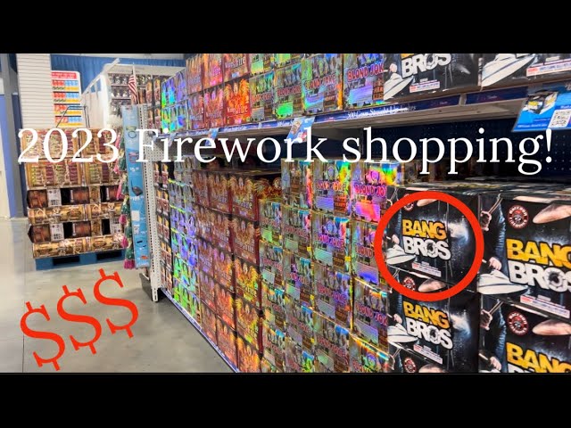 2023 4th Of July Firework Shopping!! | How much did I spend?! | $$$