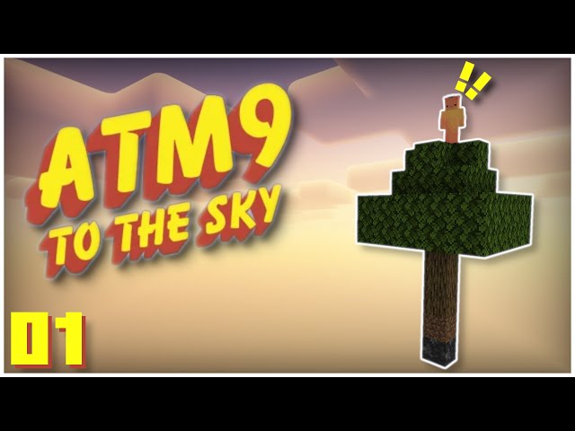Minecraft ATM9: To The Sky - Ep 1 - New Skyblock Adventure!