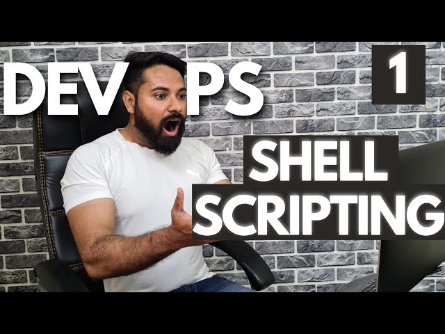 EASIEST Shell Scripting Tutorial for DevOps Engineers (Linux For Devops Hindi Part-3)