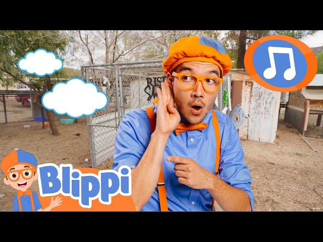 🐷 Blippi's Farm Song! 🐷 | Blippi Songs｜Kids Songs｜Trucks for Kids
