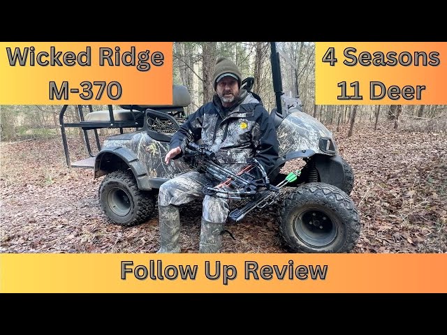 Wicked Ridge M-370 Crossbow - Follow up Review after 4 Seasons & 11 deer!