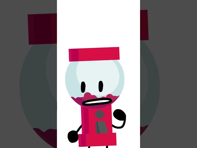 🧪️Gumball Machine Does a Little Experiment!🧪️ #shorts #bfb #bfdi #inanimateinsanity