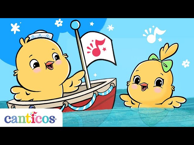 Canticos | Little Sailor Who Went to the Sea / Marinerito que se fue a la mar | Preschool