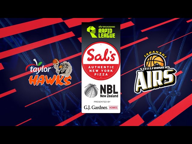 Hawkes Bay Hawks v Taranaki Airs | Full Basketball Game |  @SalsNBL 2024