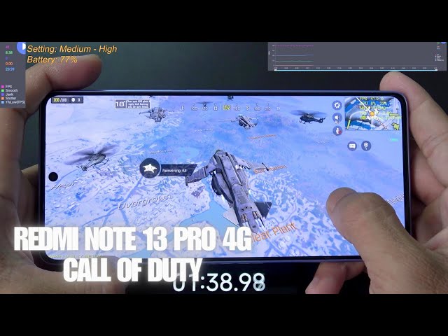 Xiaomi Redmi Note 13 Pro 4G Call of Duty Gameplay | Helio G99 Ultra