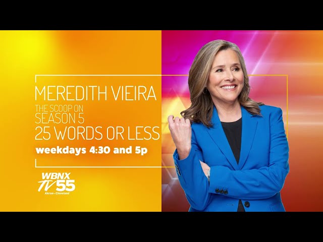 25 Words Or Less Season 5 Interview with WBNX-TV55