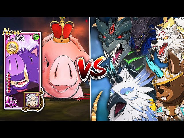 *FREE UNITS* WILD + HAWK VS ALL DEMONIC BEAST IN THE GAME! OVERPOWERED PVE COMBO! [7DS: Grand Cross]