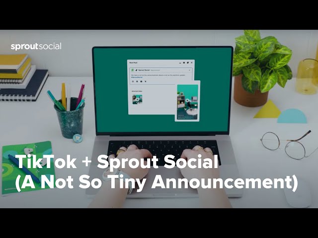TikTok and Sprout Social Integration (A not so tiny announcement)