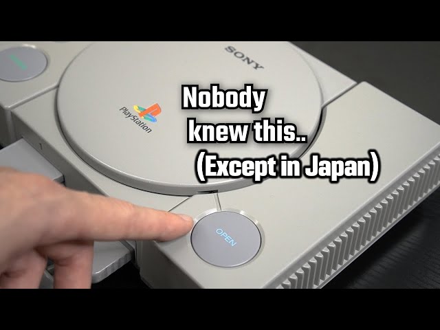 This PS1 Secret Feature remained hidden for 26 years... Except in Japan