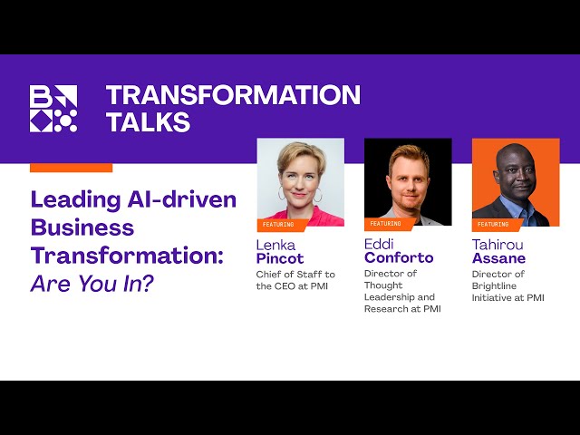 Leading AI-driven Business Transformation: Are You In?