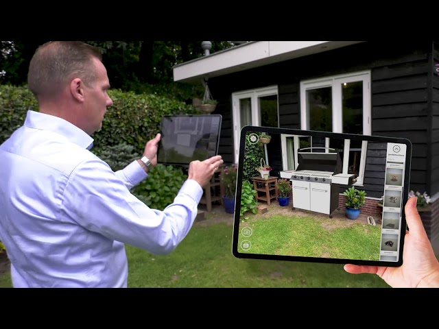 Barbecue in Augmented Reality