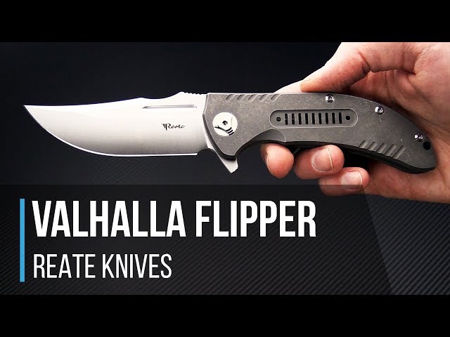 Reate Knives Faisal Yamin Valhalla Flipper Overview