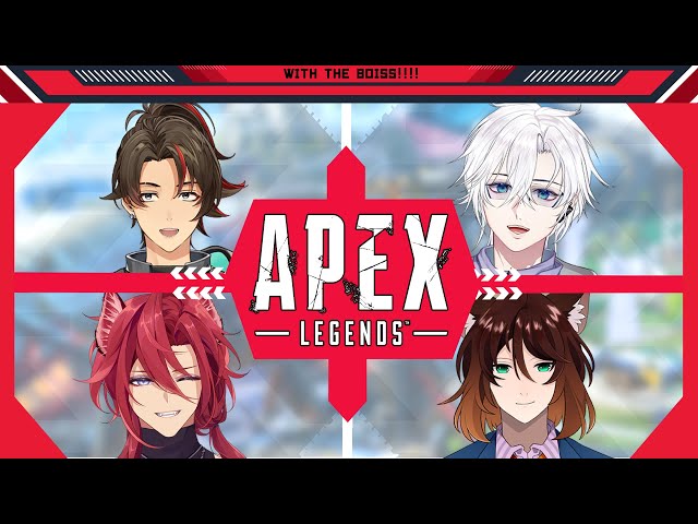 【Apex Legends Collab!!】QUADDSSSSSSSSSSSS【Sarugaku Leon Jr. | Globie】