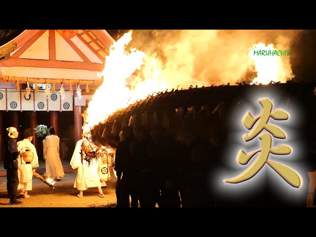 【4K VLOG】津島神社 開扉祭（おみと）を撮影。レンズは標準ズームレンズ12-60を使用。