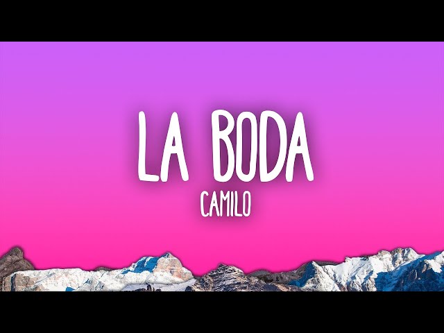 Camilo - La Boda
