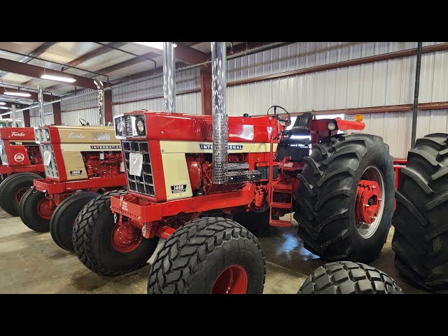 Massive Tractor Show. Red Power Roundup 2024
