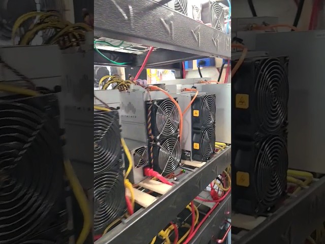 117F in My Home Crypto Mining Shed, Mining Bitcoin!