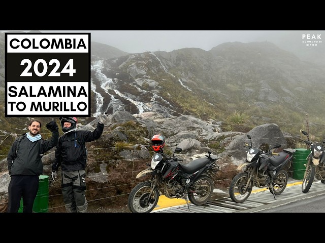 Colombia 2024 Day 3 -  Salamina to Murillo 4K