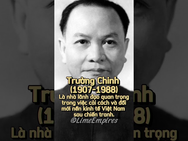 Những vị chủ tịch quan trọng nhất VN P2 #lichsuvietnam