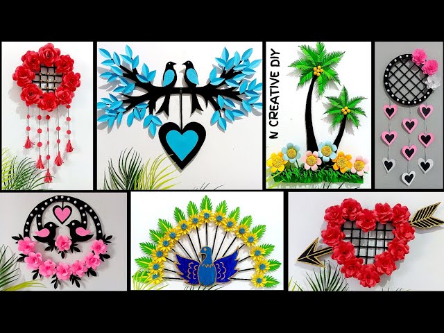 Best paper craft home decoration | Paper flower wall hanging | Diy room decor | Wall decor ideas