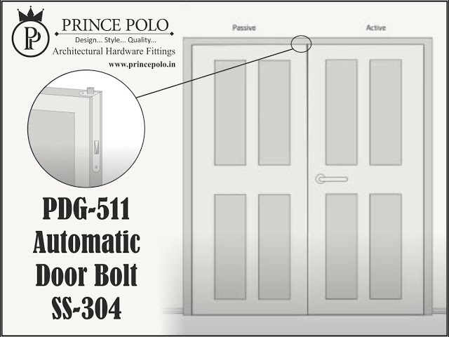 PDG-511 AUTOMATIC FLUSH DOOR BOLT