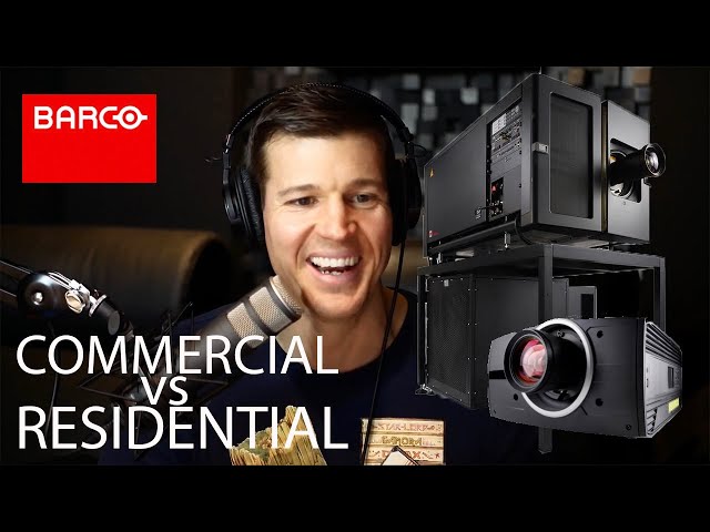 Difference Between Commercial and Residential Barco projection systems .
