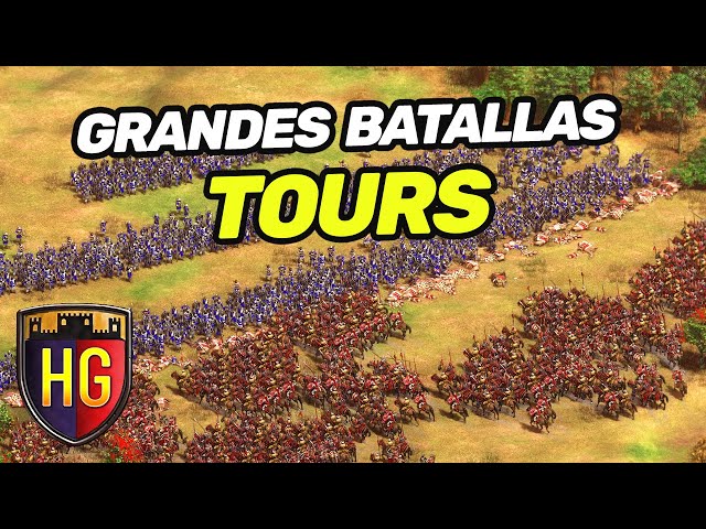 Batalla de TOURS / POITIERS 732 d.C. | Age of Empires 2