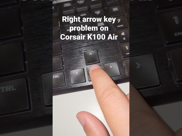 Corsair K100 Air - right arrow key issue