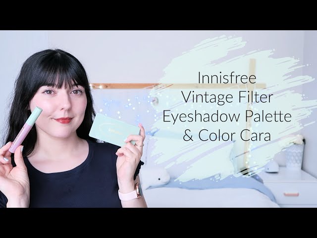 Innisfree Vintage Filter Eye shadow Palette & Color Cara