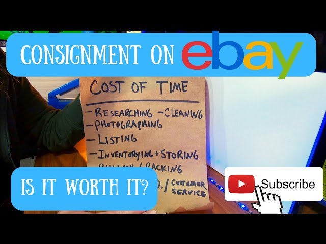 Should You Sell On Consignment On Ebay For Friends and Family?
