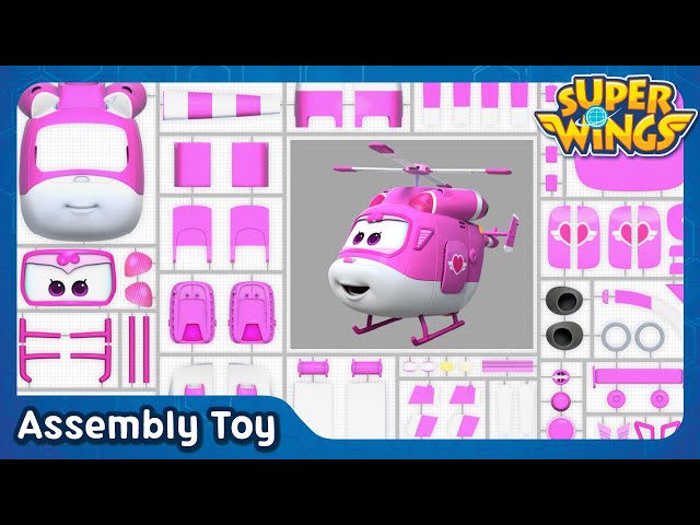 SuperWings Dizzy Assemble toy | 3D Assembly Toy | Super wings toys