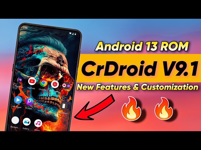 Official CrDroid v9.1 Android 13 ROM 😍 New Changelogs & Features || Full Review Of CrDroid 9.1