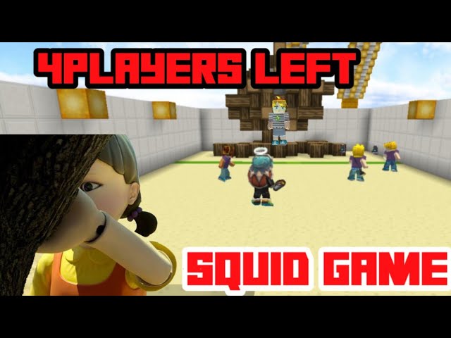 Squid Game In Blockman GO!!!Winner Gets Real GCUBES!