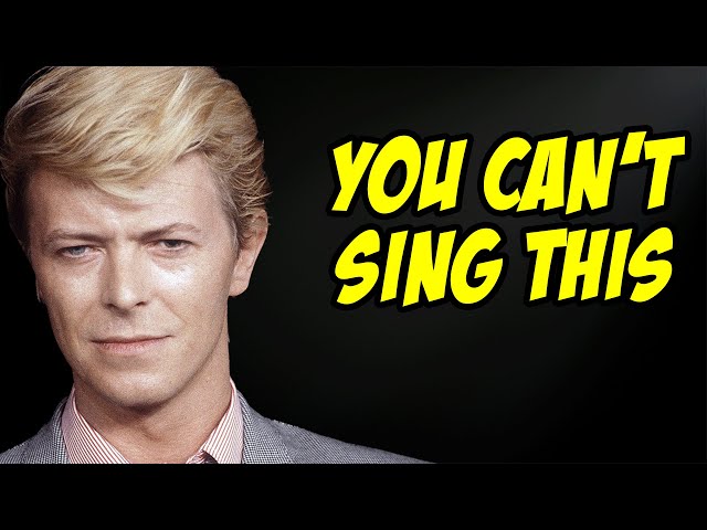 The 3 CRAZIEST David Bowie vocal lines