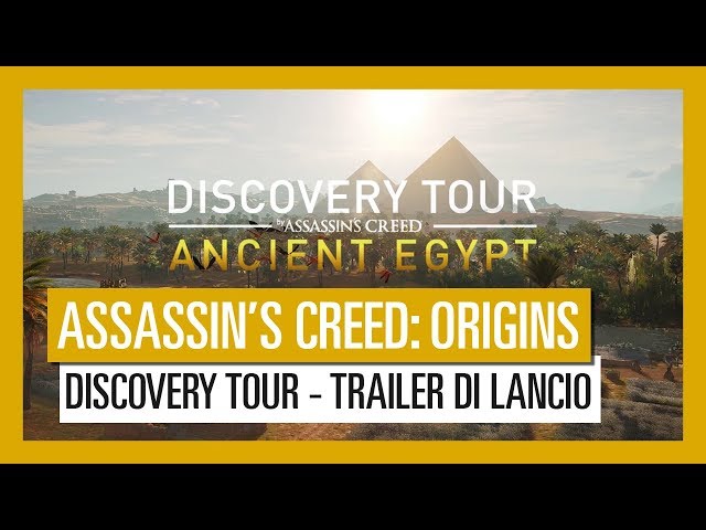 Assassin’s Creed Origins: Discovery Tour - Trailer di Lancio