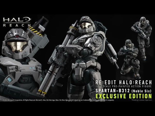 【EXCLUSIVE EDITION】RE:EDIT HALO: REACH 1/12 SCALE SPARTAN-B312 (Noble Six)