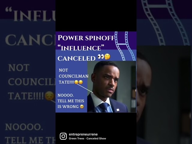 Power Spin-off Canceled “Influence”🤨😞… I hope this is wrong. We need the drama😂 #shortsvideo