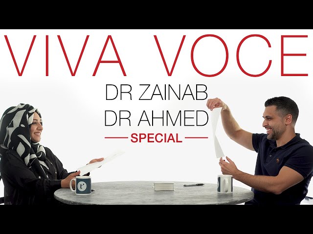 Dr Zainab and Dr Ahmed play VIVA VOCE | Special Edition | E05
