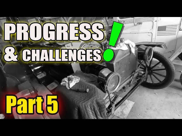 Antique Car Engine Trouble - Part 5, Pistons, Rings, Rods, Valves