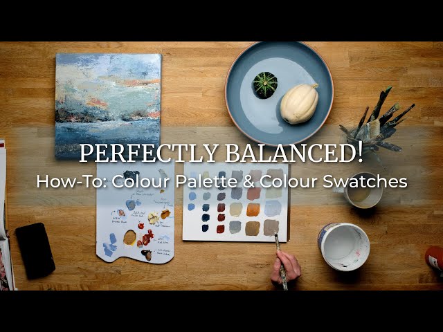 🗝️ Unlock the Secret to a Perfectly Balanced Colour Palette 🎨 | Colour Swatches | TUTORIAL