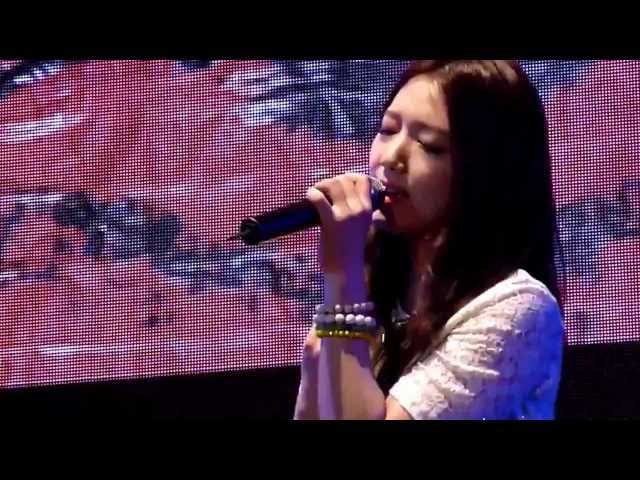 130316 Park Shin Hye sings a Filipino Song, "Kailan"