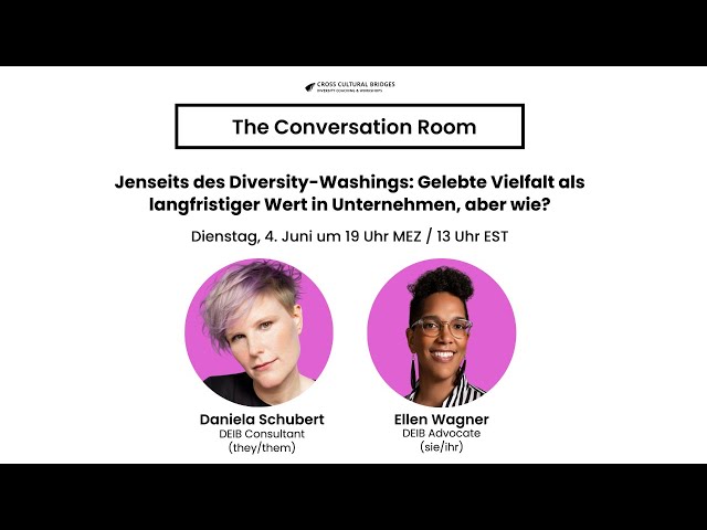 Conversation Room: Jenseits des Diversity-Washings