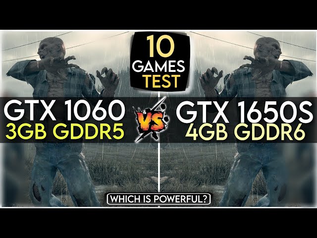 GTX 1060 (3GB) vs GTX 1650 Super | Test In 10 Games In Mid 2023 | Which Is Powerful ?