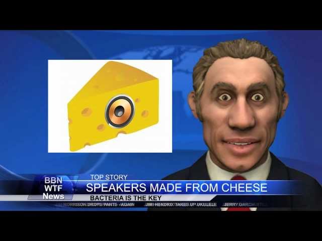 Speakers Made From Cheese