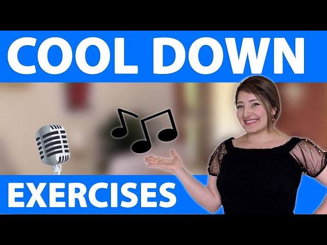 How to do a VOCAL COOL DOWN!